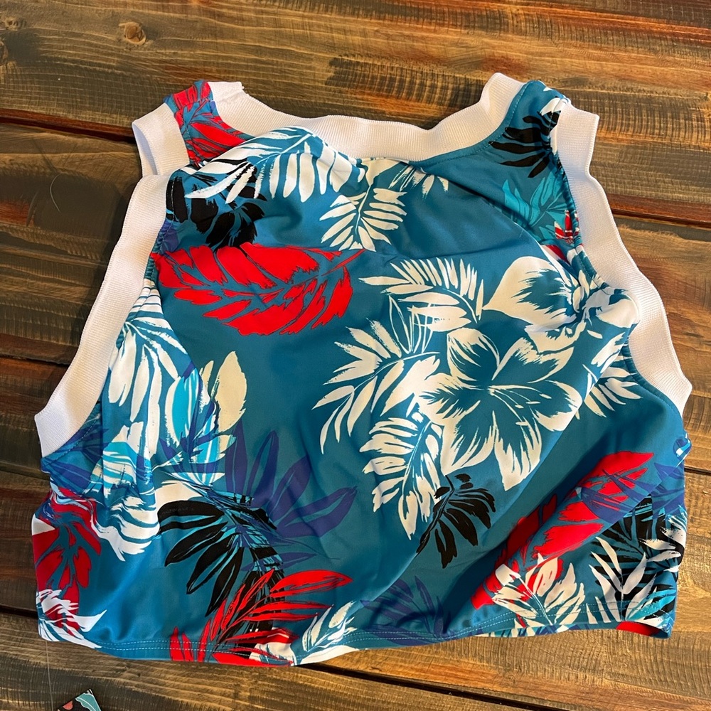 HAPARI LUCY MIDKINI SWIM TOP LARGE NWT